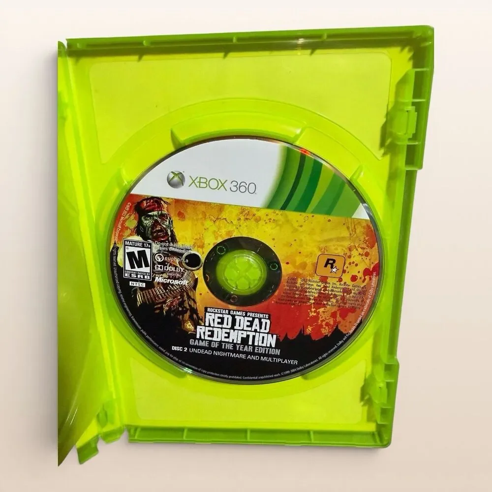 Microsoft Xbox 360 - Red Dead Redemption: Game of the Year Edition - CIB